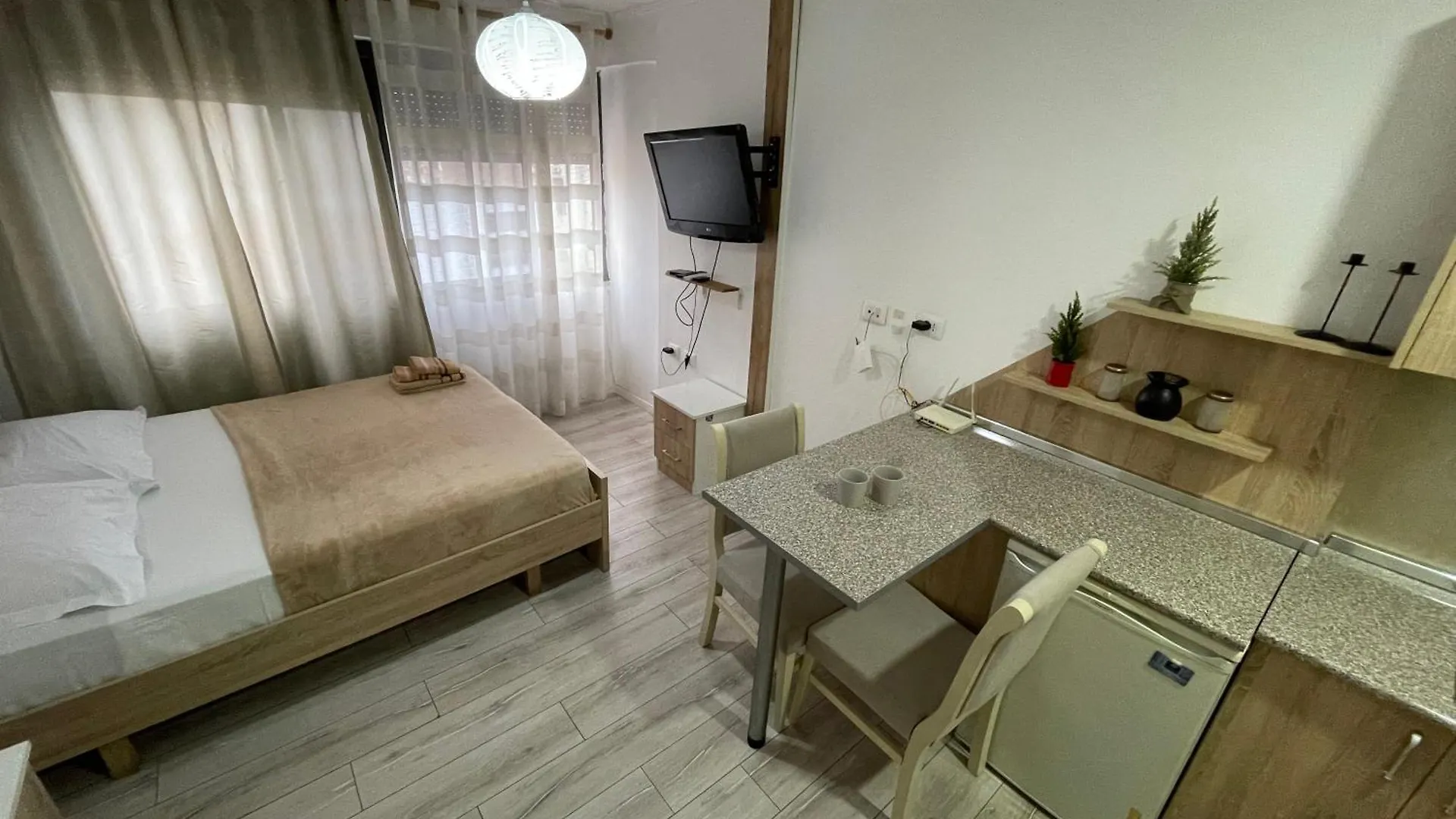 Downtown Modern Studio Apartment Tirana Albania